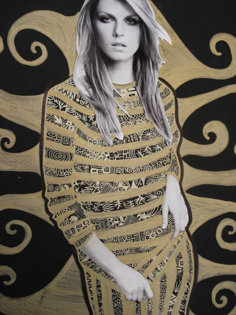 Klimt Patterned Clothing - Welcome to the Middle School South Art Room!